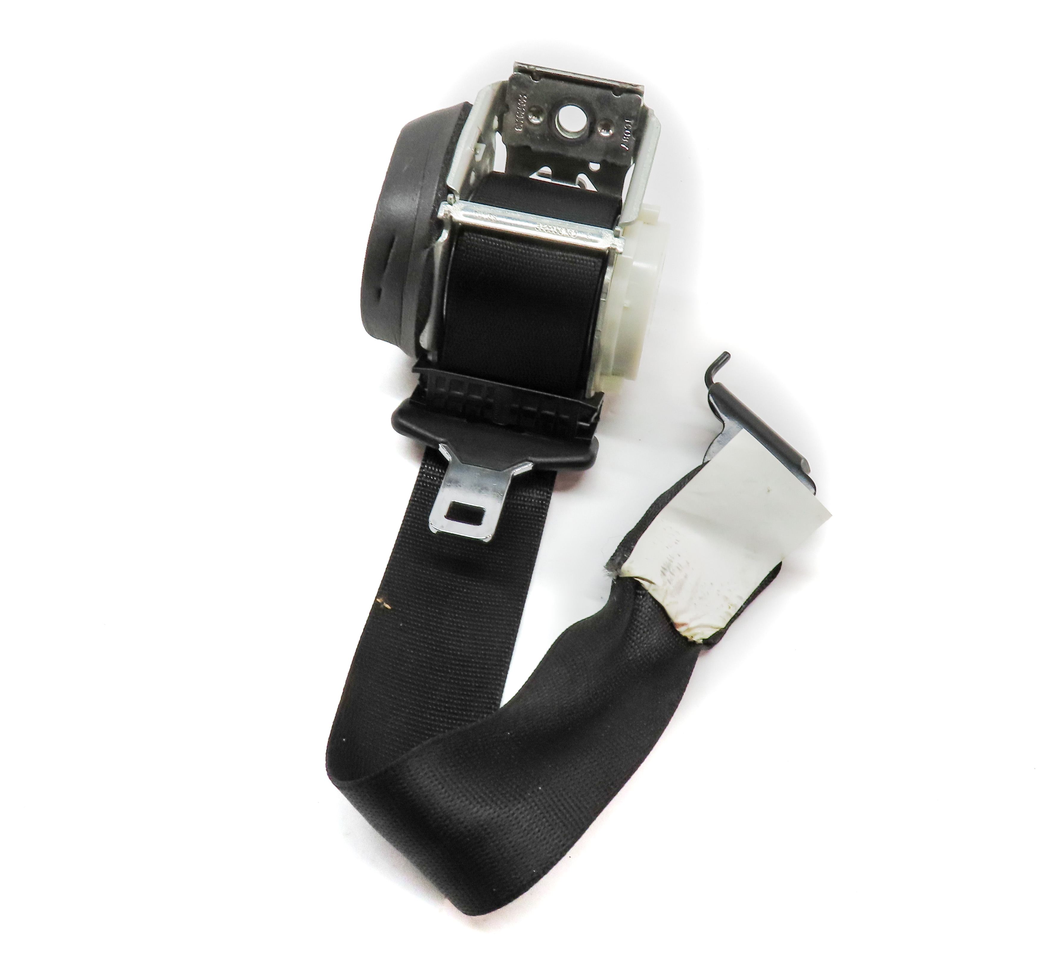 2016 BMW X3 (F25) REAR LEFT 2ND ROW SEAT BELT SEATBELT RETRACTOR (BLACK) — exact item pictured